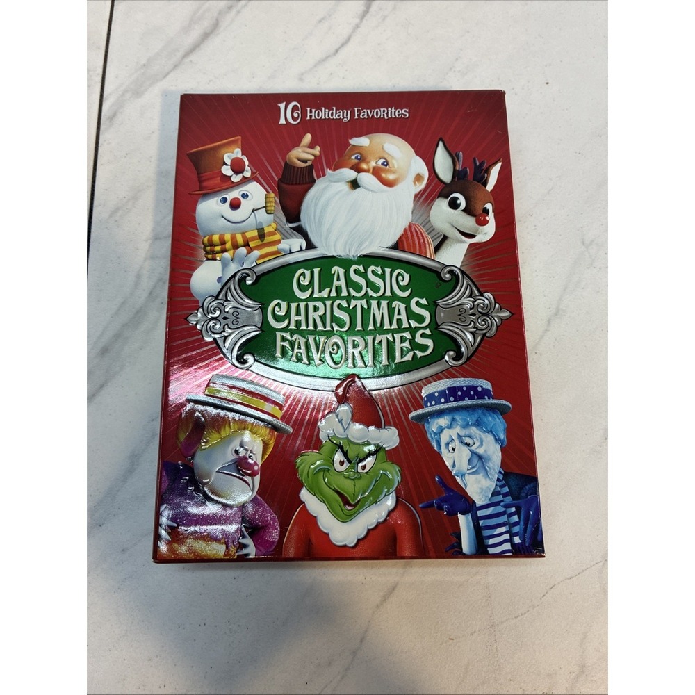 Classic Christmas Favorites DVD Movie 10 Holiday Favorites New Sealed
